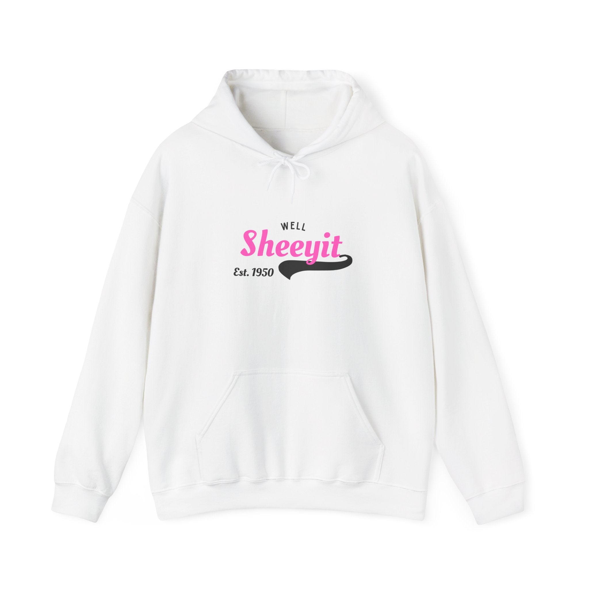 Sheeyit Hoodie – Funny Retro Script Hooded Sweatshirt