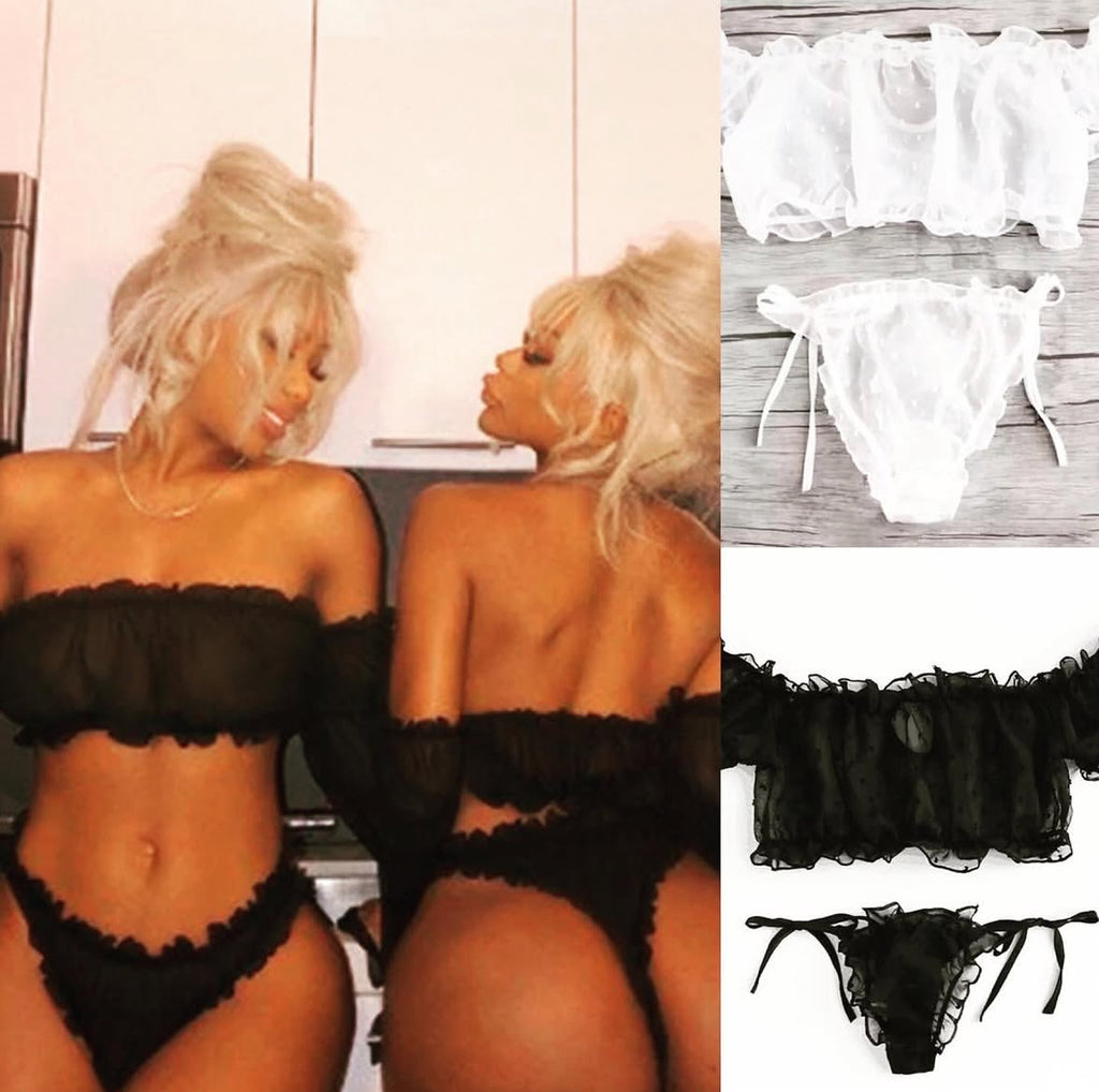 Sheer 2 Piece Set **gift box included**