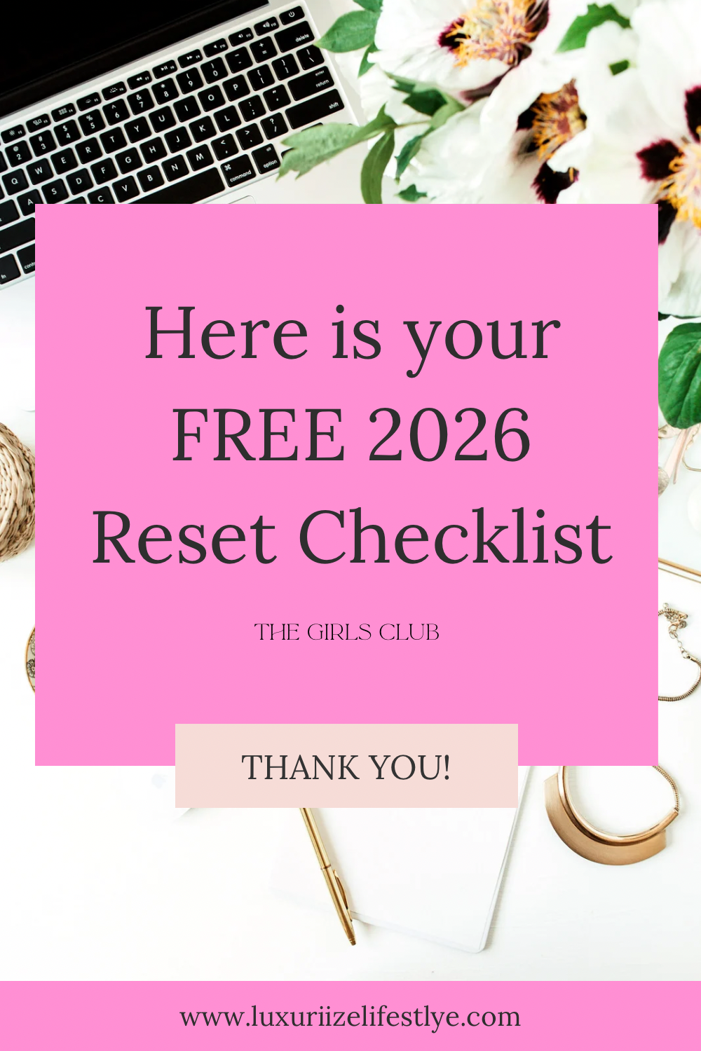 2026 Reset Checklist